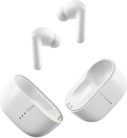 Timekettle M3 Offline Language Translator In-Ear Bluetooth-Freisprecheinrichtung Kopfhörer mit Schweißresistenz und Ladeetui Weiß