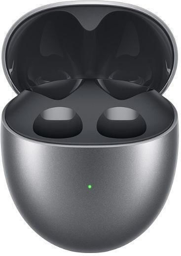 Huawei FreeBuds 5 Bluetooth Handsfree Earphones with Sweat Resistance and Charging Case Silver Frost