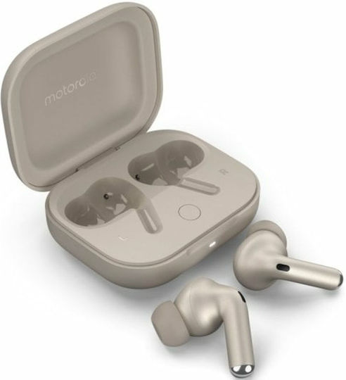 Motorola Moto Buds+ Bluetooth Handsfree Earphones with Sweat Resistance and Charging Case Forest Grey