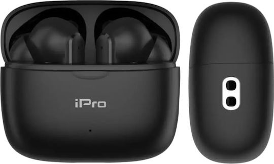 iPro TW300 Plus In-ear Bluetooth Handsfree Earphones with Charging Case Black