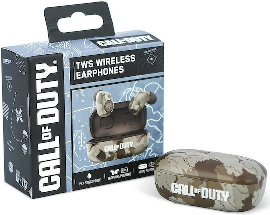 OTL In-ear Bluetooth Handsfree Ακουστικά με Θήκη Φόρτισης Πράσινα