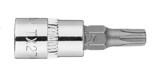 Connector Torx Tx27 Cap 1/4" Short 37 Mm