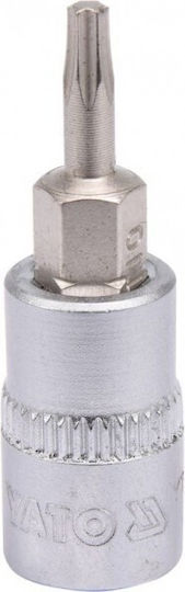 Torx Mandrel Wrench 1/4" T10 L37mm