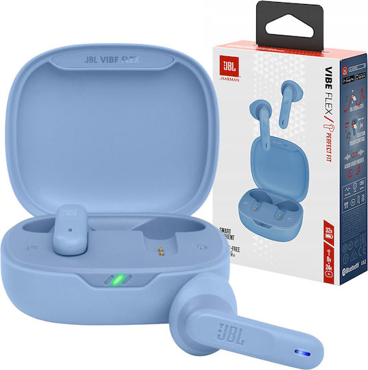 JBL Vibe Flex In ear Bluetooth хендсфри Слушалки с Кутийка за Зареждане Син