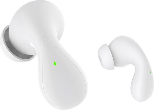 Blue Star BK92 In-ear Bluetooth Handsfree Căști cu Carcasă de Încărcare Alb