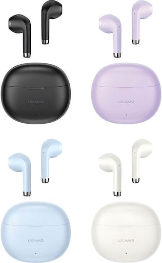 Usams YO17 Earbud Bluetooth Handsfree Earphones with Charging Case Black