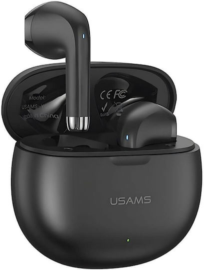 Usams YO17 Earbud Bluetooth Handsfree Earphones with Charging Case Black