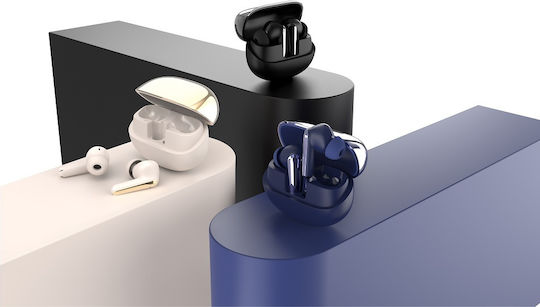 Devia Star E4 In-ear Bluetooth Handsfree Ακουστικά με Θήκη Φόρτισης Μαύρα