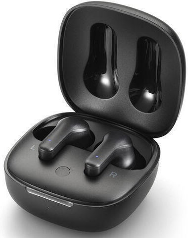 Motorola Moto Buds 135 Bluetooth хендсфри Слушалки с Устойчивост на Пот и Кутийка за Зареждане Черен