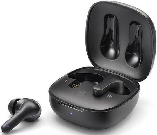 Motorola Moto Buds 135 Bluetooth хендсфри Слушалки с Устойчивост на Пот и Кутийка за Зареждане Черен