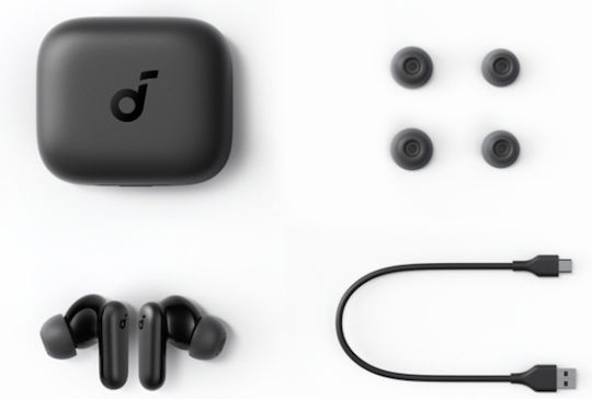 Soundcore by Anker P30i In ear Bluetooth хендсфри Слушалки с Устойчивост на Пот и Кутийка за Зареждане Розов