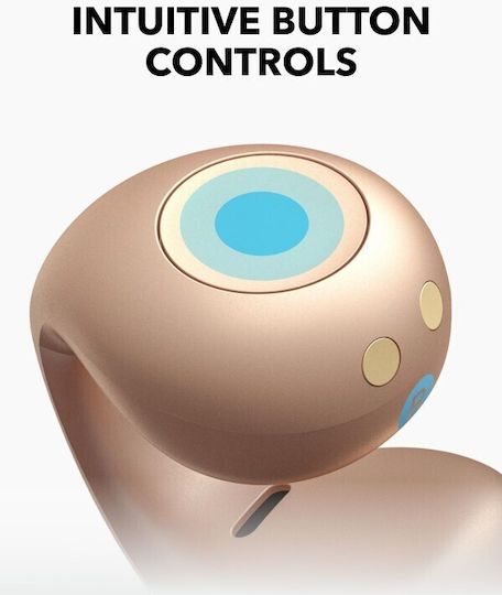 Soundcore by Anker C40i Offenes Ohr Bluetooth-Freisprecheinrichtung Kopfhörer mit Schweißresistenz und Ladeetui Desert Bronze