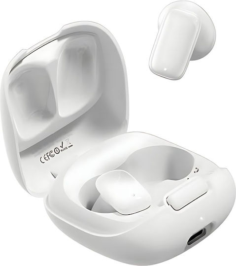 Usams ID25 Earbud Bluetooth Handsfree Ακουστικά με Θήκη Φόρτισης Μαύρα