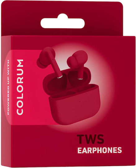 Colorum In-Ear Bluetooth-Freisprecheinrichtung Kopfhörer mit Ladeetui Magenta