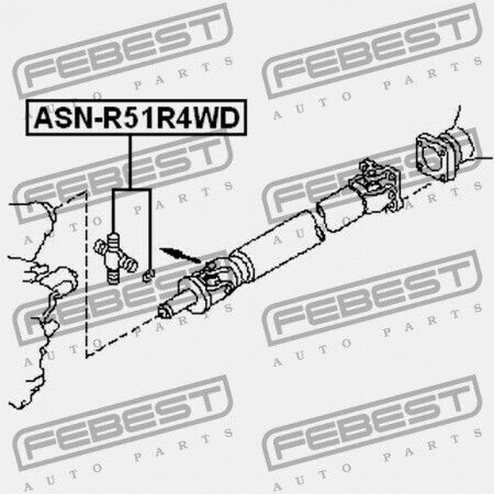 Febest Getriebewellen für Nissan Pathfinder
