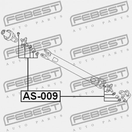 Febest Άξονες Μετάδοσης για Hyundai Santa Fe