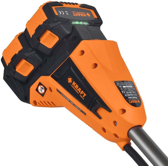 Kraft Brush Cutter Shoulder / Hand Battery 40V 6kg with 2 Batteries 4Ah