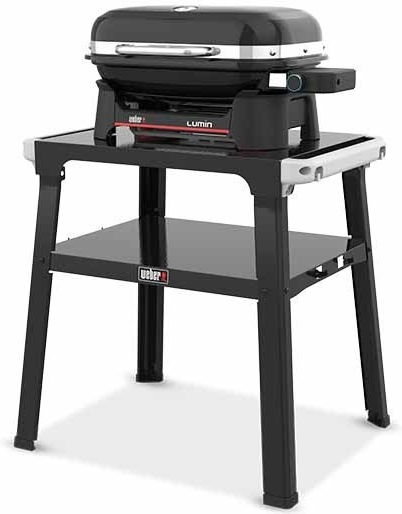 Weber Lumin Compact Επιτραπέζια Ηλεκτρική Ψησταριά Σχάρας 2200W με Καπάκι 43x28εκ.
