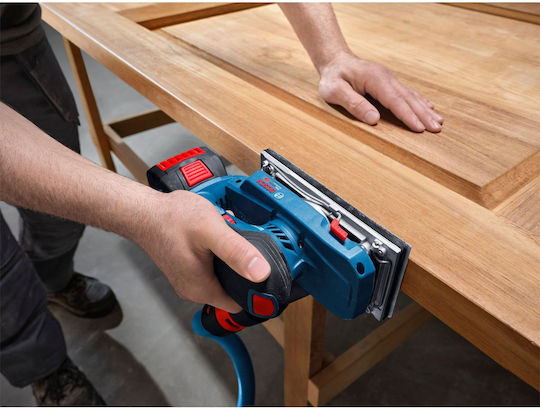 Bosch 06019R7000 Пулсираща Шкурка Длан 18V Solo със Система за Изсмукване