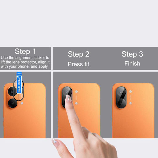 Techsuit Protecție Completă Cameră Folie Neagră pentru Xiaomi Poco X8 Pro