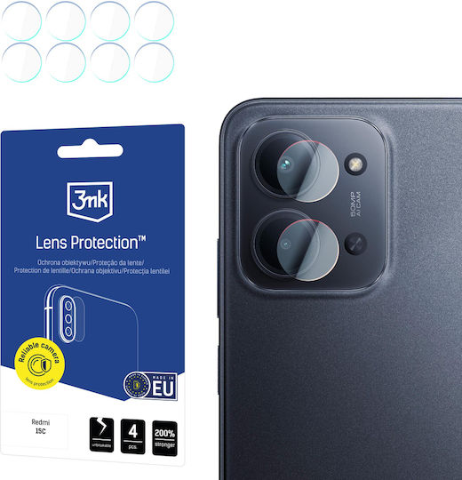 3MK Lens Protection Προστασία Κάμερας Μεμβράνη Διάφανο για το Redmi 15C