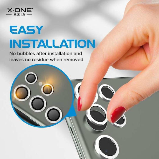 X-One Sapphire Camera Armor Προστασία Κάμερας Tempered Glass Διάφανο για το Galaxy S23