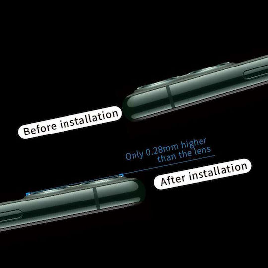 Flexible Kameraschutz Membrane Transparent für das Samsung S25+