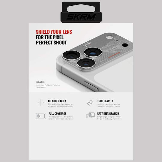 Skinarma Camera Protection Tempered Glass Silver for the iPhone 17 Pro