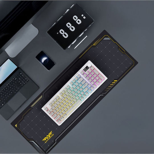 Armaggeddon MM-98S Kabelloses Visuelles Gaming-Tastatur mit RGB-Beleuchtung (Englisch US) Artic Fox