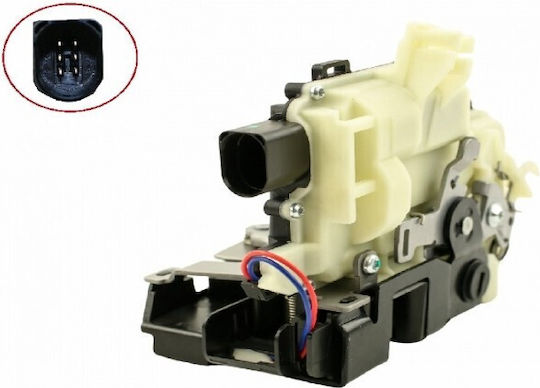 Door lock with installation Rear Right Seat Leon / Toledo Skoda Octavia Volkswagen Golf / Passat 3B4839016A