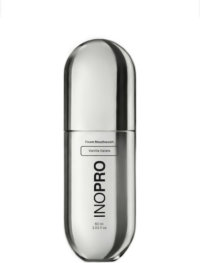 Inopro Mouthwash Foam Hyaluronic Acid & Vitamin C Ice Cream Vanilla 60ml