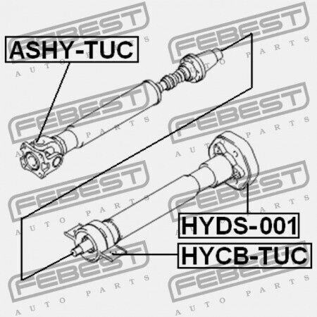 Febest Arbori De Transmisie Pentru Hyundai Tucson
