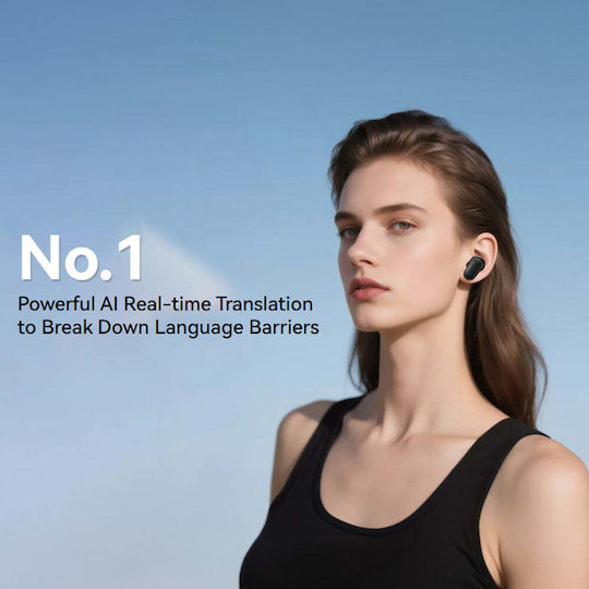 BlackView AirBuds 30 Bluetooth Handsfree Earphones with Sweat Resistance and Charging Case Black