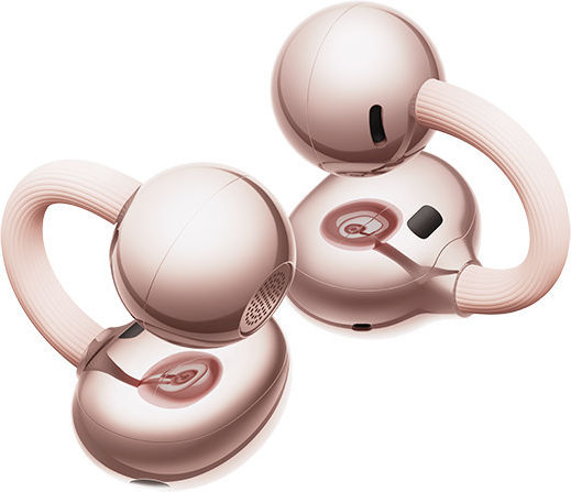 Huawei FreeClip 2 Open Ear Bluetooth Handsfree Ακουστικά με Αντοχή στον Ιδρώτα και Θήκη Φόρτισης Ροζ Χρυσά