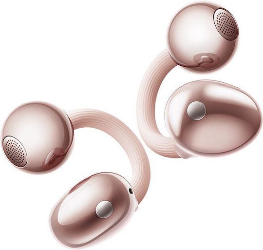 Huawei FreeClip 2 Open Ear Bluetooth Handsfree Ακουστικά με Αντοχή στον Ιδρώτα και Θήκη Φόρτισης Ροζ Χρυσά