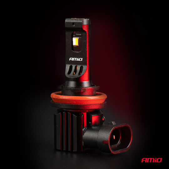 Amio Lămpi LED F26 Pro Series H8 H9 H11 H16 12/24V 68W 2900-3550lm 6.000K Full Can-bus Plug&play 2 Buc 04873/am 04873/am 04873/am