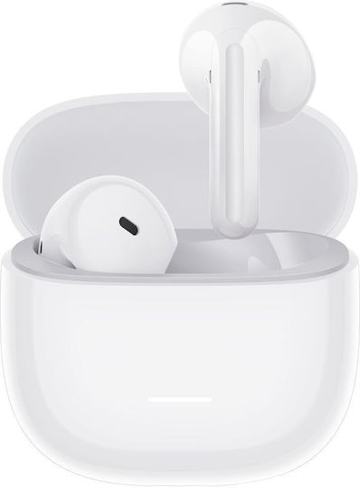 Xiaomi Redmi Buds 8 Active Bluetooth Handsfree Ακουστικά με Αντοχή στον Ιδρώτα και Θήκη Φόρτισης Λευκά