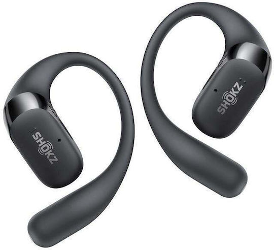 Shokz OpenFit 2 Open Ear Bluetooth Handsfree Ακουστικά με Αντοχή στον Ιδρώτα και Θήκη Φόρτισης Μαύρα