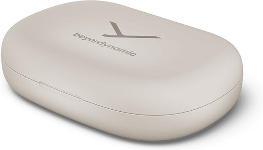 BeyerDynamic Verio 200 Open Ear Bluetooth Handsfree Ακουστικά με Αντοχή στον Ιδρώτα και Θήκη Φόρτισης Cream