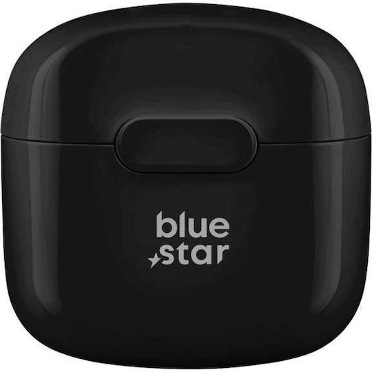 Blue Star FI7 In-ear Bluetooth Handsfree Ακουστικά με Θήκη Φόρτισης Μαύρα