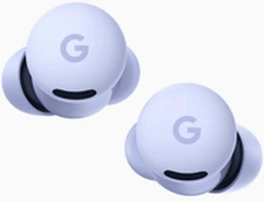 Google Pixel Buds 2a Bluetooth хендсфри Слушалки с Устойчивост на Пот и Кутийка за Зареждане Iris