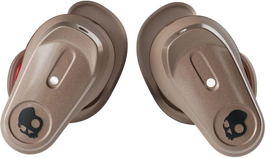 Skullcandy Method 360 In Ear Безжични Слушалки с Устойчивост на Изпотяване и Калъф за Зареждане Кафяви