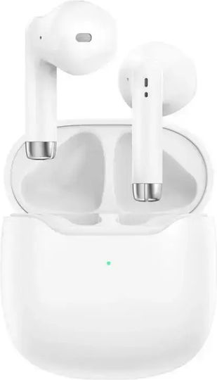 Foneng BL168 Earbud Bluetooth Handsfree Căști cu Carcasă de Încărcare Alb