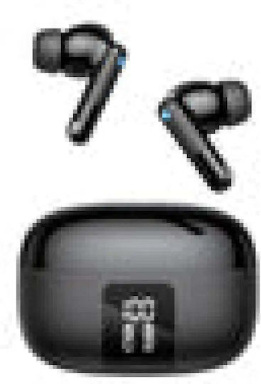 Onikuma TX612 In-ear Bluetooth Handsfree Earphones with Sweat Resistance and Charging Case Black
