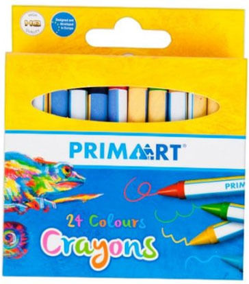 Wax Crayons 24 Colors 447733