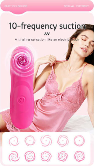 Aph Ροζ Αναρροφητής Αιδοίου Θηλών Pink Vagina Nipple Aspirator Sw5014