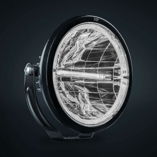 Strands Ambassador LED Proiector Rotund 9" 10v32v 145w Drl Alb Portocaliu