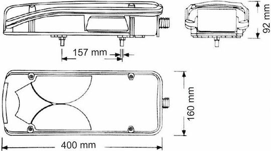 Задни светлини LED 12V за Mazda 6 2бр