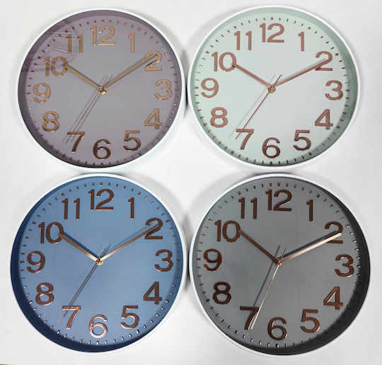 Tr278844 Wall Clock Plastic Ø25cm Tr278844 Wall Clock Plastic Ø25cm