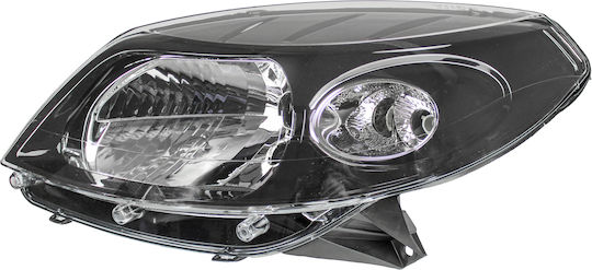 Autolampen Engelsaugen Links Schwarz Rahmen Dacia Sandero 2011-2013
